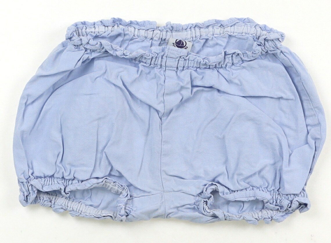 プチバトー PETIT BATEAU ショートパンツ 80 女の子 水色 子供服 ベビー服 キッズ アウトレット ユーズド 【中古】キッズ・ベビー・マタニティ