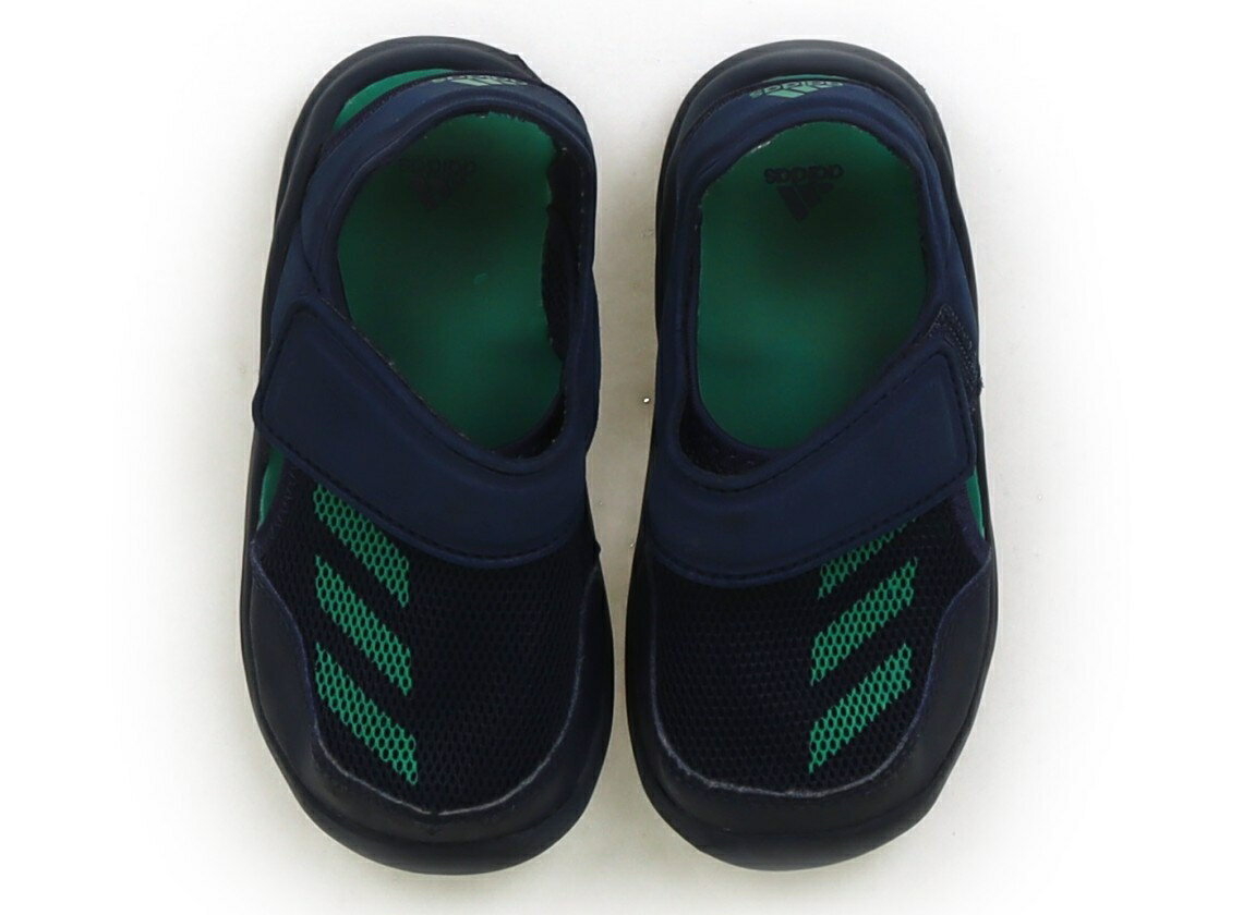 アディダス Adidas サンダル 靴15cm〜 男の子 ネイビー 子供服 ベビー服 キッズ アウトレット ユーズド 【中古】キッズ・ベビー・マタニティ