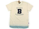 ニットプランナー(KP) Knit Planner(KP) Tシャツ・カットソー 150 男の子 クリーム・グイリーンチェック 子供服 ベビー服 キッズ アウトレット ユーズド 【中古】キッズ・ベビー・マタニティ