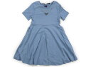 アナスイ ANNA SUI ワンピース 130 女の子 スモーキーブルー・ネイビー 子供服 ベビー服 キッズ アウトレット ユーズド 【中古】キッズ・ベビー・マ...