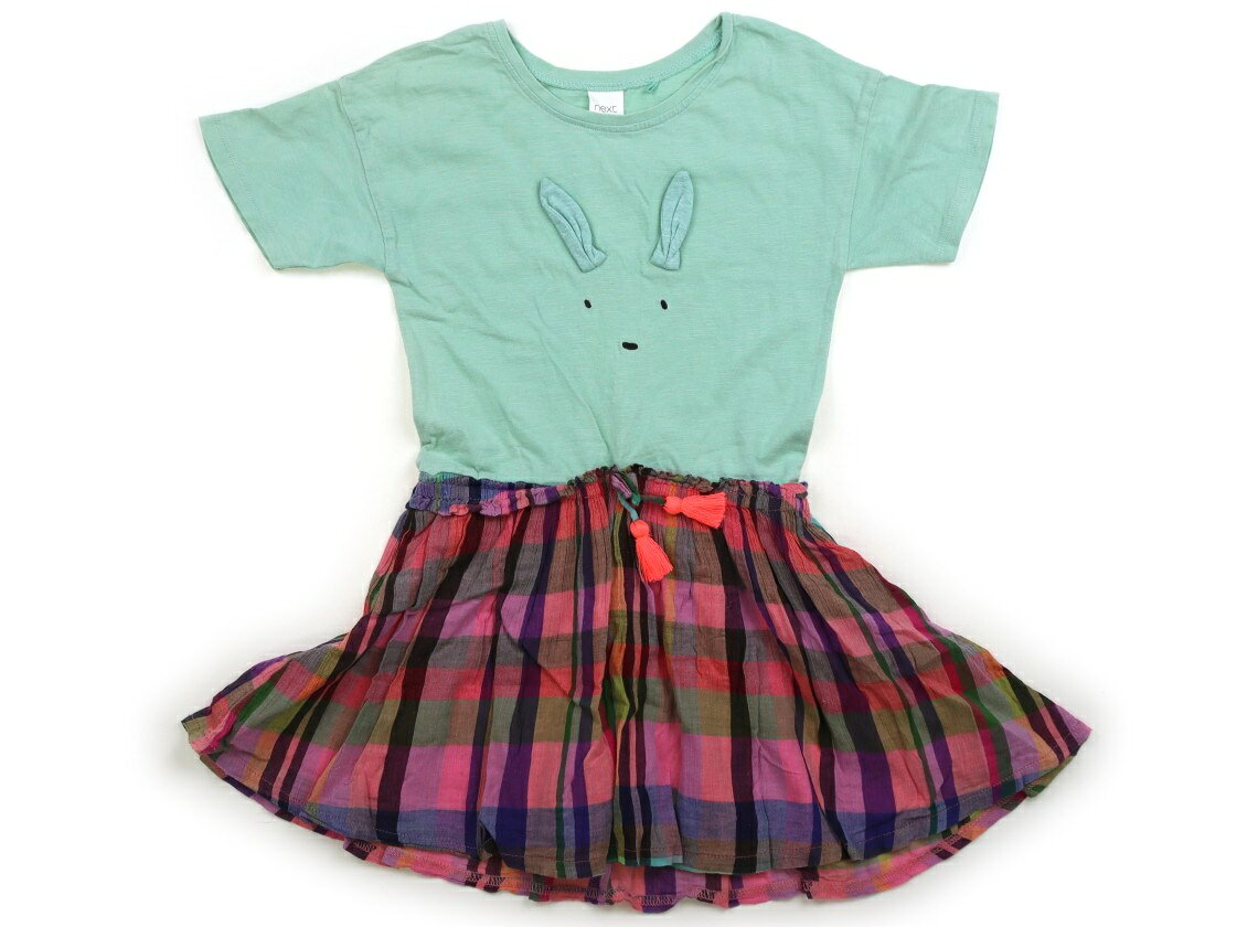 ネクスト NEXT ワンピース 110 女の子 ライトグリーン・マルチチェック 子供服 ベビー服 キッズ アウトレット ユーズド 【中古】キッズ・ベビー・マタニティ