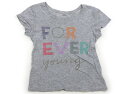 オールドネイビー OLDNAVY Tシャツ・カットソー 110 女の子 グレー・英字 子供服 ベビー服 キッズ アウトレット ユーズド 【中古】キッズ・ベビー・マタニティ(4)