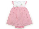 ファミリア familiar ロンパース 70 女の子 白 ピンク 子供服 ベビー服 キッズ アウトレット ユーズド 【中古】キッズ・ベビー・マタニティ