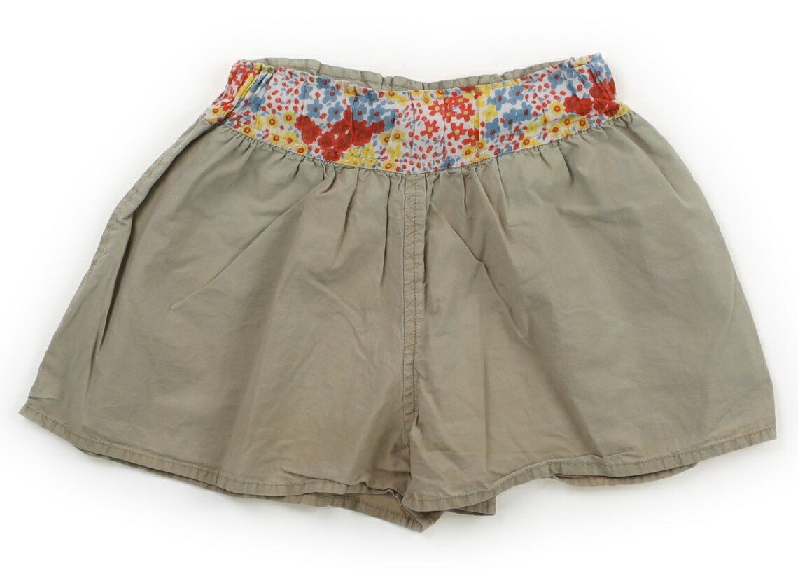 Culottes - アーバンリサーチドアーズ URBAN RESEARCH DOORS キュロット 90 女の子 ベージュ、花柄 子供服 ベビー服 キッズ アウトレット ユーズド 【中古】キッズ・ベビー・マタニティ