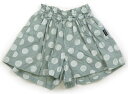 セラフ Seraph キュロット 90 女の子 薄いピスタチオグリーン 白ドット 子供服 ベビー服 キッズ アウトレット ユーズド 【中古】キッズ・ベビー・マタニティ
