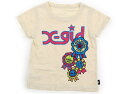 Xガール X-Girl Tシャツ・カットソー 110 女の子 クリーム 子供服 ベビー服 キッズ アウトレット ユーズド 【中古】キッズ・ベビー・マタニティ