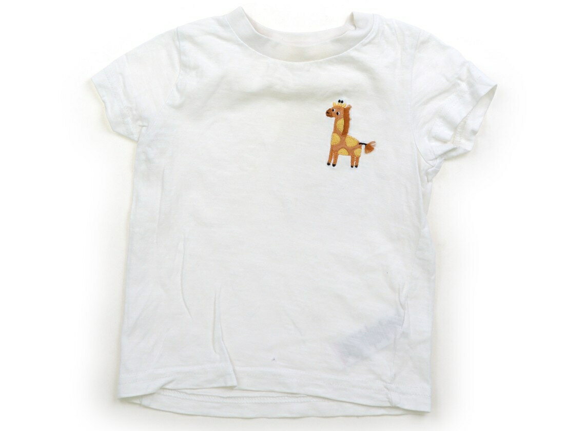 ネクスト NEXT Tシャツ・カットソー 70 男の子 白、キリン 子供服 ベビー服 キッズ アウトレット ユーズド 【中古】キッズ・ベビー・マタニティ