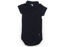 プチバトー PETIT BATEAU ロンパース 80 女の子 ネイビー 子供服 ベビー服 キッズ アウトレット ユーズド 【中古】キッズ・ベビー・マタニティ