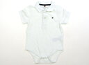 トミーヒルフィガー Tommy Hilfiger ロンパース 80 男の子 オフホワイト 子供服 ベビー服 キッズ アウトレット ユーズド 【中古】キッズ・ベビ...