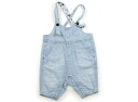 ブリーズ BREEZE ベビーオーバーオール 70 男の子 ブルー 子供服 ベビー服 キッズ アウトレット ユーズド 【中古】キッズ・ベビー・マタニティ