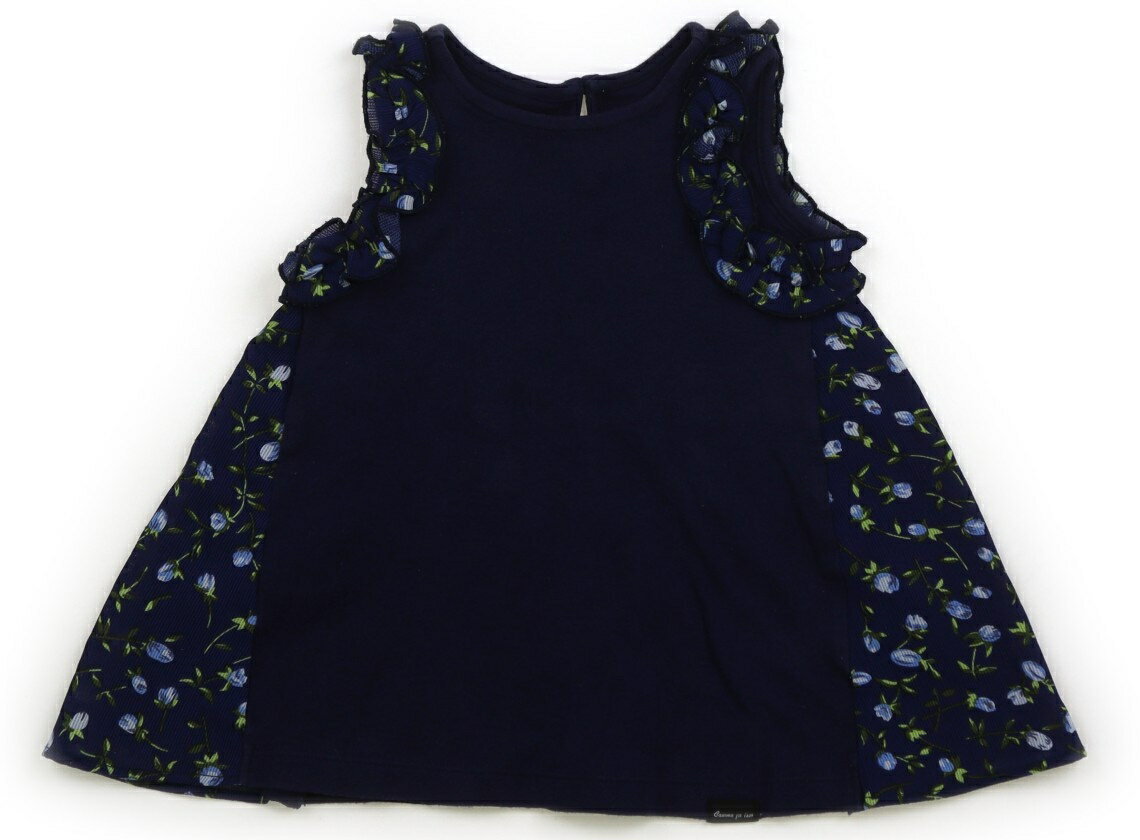 コムサイズム COMME CA ISM ワンピース 80 女の子 ネイビー 子供服 ベビー服 キッズ アウトレット ユーズド 【中古】キッズ・ベビー・マタニティ