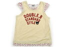 ダブルB Double B Tシャツ・カットソー 130 女の子 クリームイエロー 赤 ドット柄 子供服 ベビー服 キッズ アウトレット ユーズド 【中古】キッズ・ベビー・マタニティ