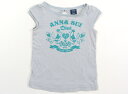 アナスイ ANNA SUI Tシャツ・カットソー 100 女の子 ミントブルー・鳥柄 子供服 ベビー服 キッズ アウトレット ユーズド 【中古】キッズ・ベビー・...