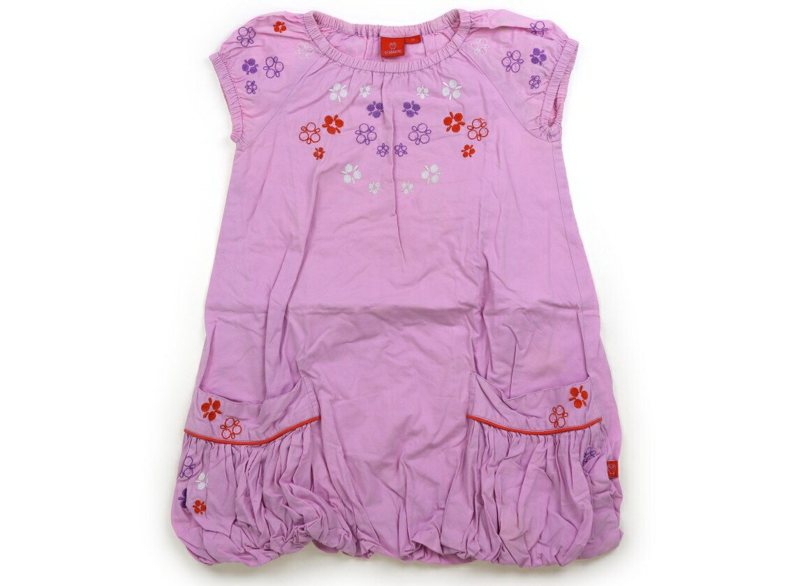 　ブランド 　ej sikke lej(アイシッケライ) 　カテゴリー 　ワンピース 　サイズ 　95サイズ 　色 　パープル、刺繍 　状態 　★★（返品不可） 　記名 　なし 　ジャンル 　Girl 実際のサイズ表記は98cm。前身頃に、...