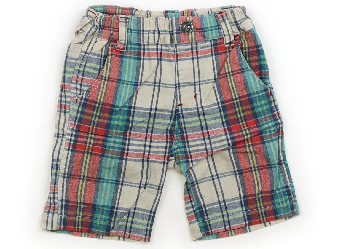 Long-Trousers, Trousers - FOキッズ F.O.KIDS ハーフパンツ 90 男の子 ベージュ・チェック 子供服 ベビー服 キッズ アウトレット ユーズド 【中古】キッズ・ベビー・マタニティ