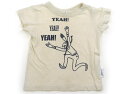 マーキーズ Markey's Tシャツ・カットソー 80 男の子 クリーム、ネイビー 子供服 ベビー服 キッズ アウトレット ユーズド 【中古】キッズ・ベビー・マタニティ