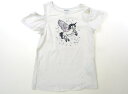 アナスイ ANNA SUI Tシャツ・カットソー 140 女の子 白、ユニコーン 子供服 ベビー服 キッズ アウトレット ユーズド 【中古】キッズ・ベビー・マタ...