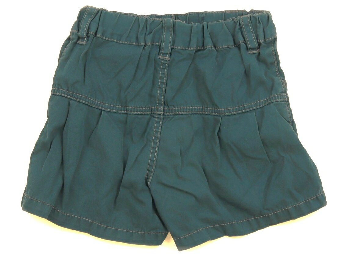 べべ BeBe ショートパンツ 90 女の子 青緑 子供服 ベビー服 キッズ アウトレット ユーズド 【中古】キッズ・ベビー・マタニティ
