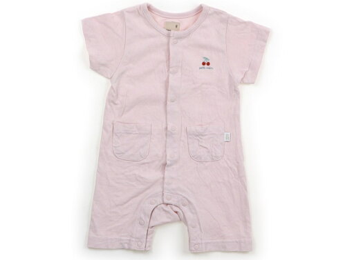 プティマイン petit main カバーオール 80 女の子 ペールピンク 子供服 ベビー服 キッズ アウトレット ユーズド 【中古】キッズ・ベビー・マタニティ プティマイン petit main カバーオール 80 女の子 ペールピンク 子供服 ベビー服 キッズ アウトレット ユーズド 【中古】キッズ・ベビー・マタニティ