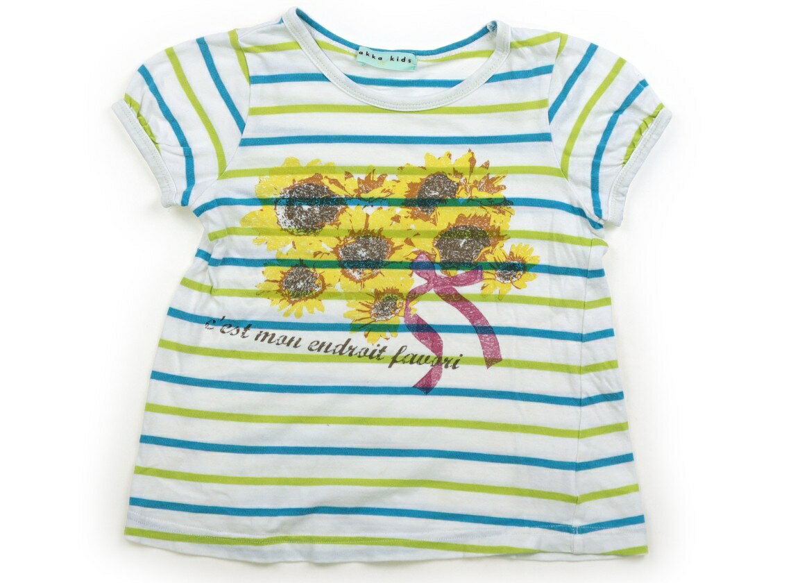 ハッカ HAKKA チュニック 110 女の子 白　黄緑　ロイヤルブルー　 子供服 ベビー服 キッズ アウトレッ..