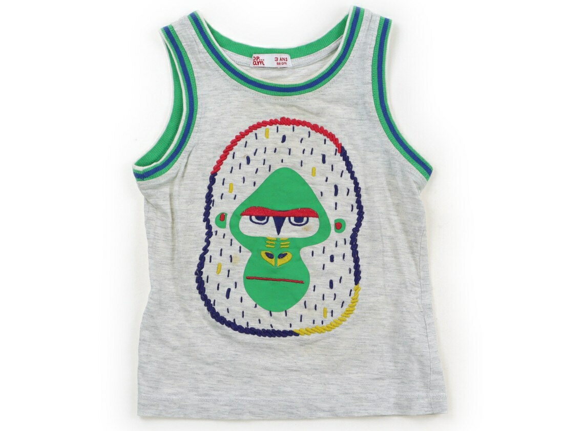 ディーパム DPAM タンクトップ・キャミソール 95 男の子 霜降りグレー 子供服 ベビー服 キッズ アウト..