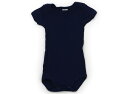 プチバトー PETIT BATEAU ロンパース 60 男の子 ネイビー 子供服 ベビー服 キッズ アウトレット ユーズド 【中古】キッズ・ベビー・マタニティ