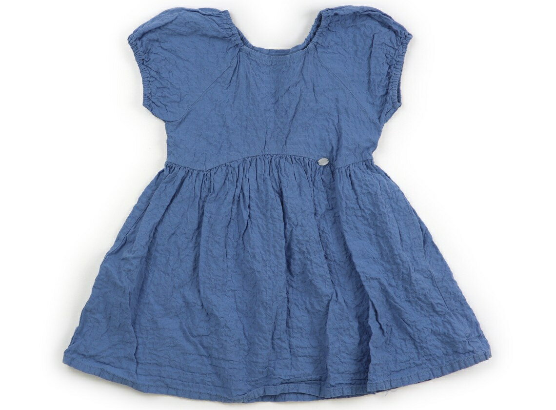 プティマイン petit main ワンピース 100 女の子 ペールブルー 子供服 ベビー服 キッズ アウトレット ..