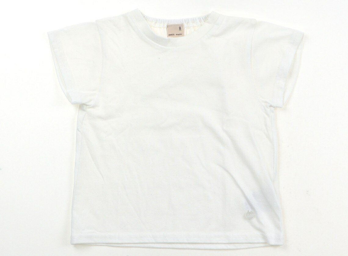 プティマイン petit main Tシャツ・カットソー 80 女の子 生成り 子供服 ベビー服 キッズ アウトレット ユーズド 【中古】キッズ・ベビー・マタニティ