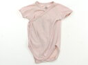 プチバトー PETIT BATEAU ロンパース 60 女の子 ライトピンク 子供服 ベビー服 キッズ アウトレット ユーズド 【中古】キッズ・ベビー・マタニテ...