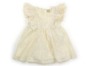 プティマイン petit main チュニック 110 女の子 クリームホワイト 子供服 ベビー服 キッズ アウトレット ユーズド 【中古】キッズ・ベビー・マタニティ