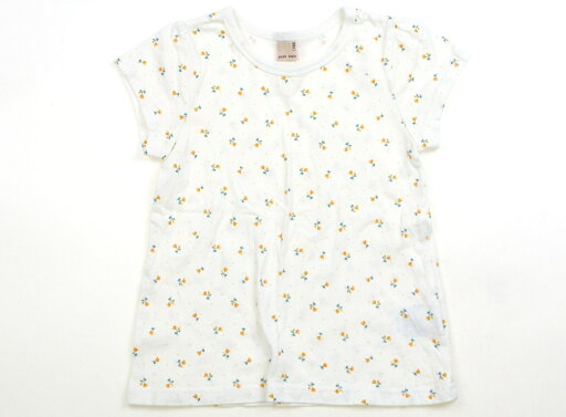 プティマイン petit main Tシャツ・カットソー 100 女の子 アイボリー・花柄 子供服 ベビー服 キッズ アウトレット ユーズド 【中古】キッズ・ベビー・マタニティ プティマイン petit main Tシャツ・カットソー 100 女の子 アイボリー・花柄 子供服 ベビー服 キッズ アウトレット ユーズド 【中古】キッズ・ベビー・マタニティ