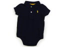 ラルフローレン Ralph Lauren ロンパース 80 男の子 ネイビー 子供服 ベビー服 キッズ アウトレット ユーズド 【中古】キッズ・ベビー・マタニテ...