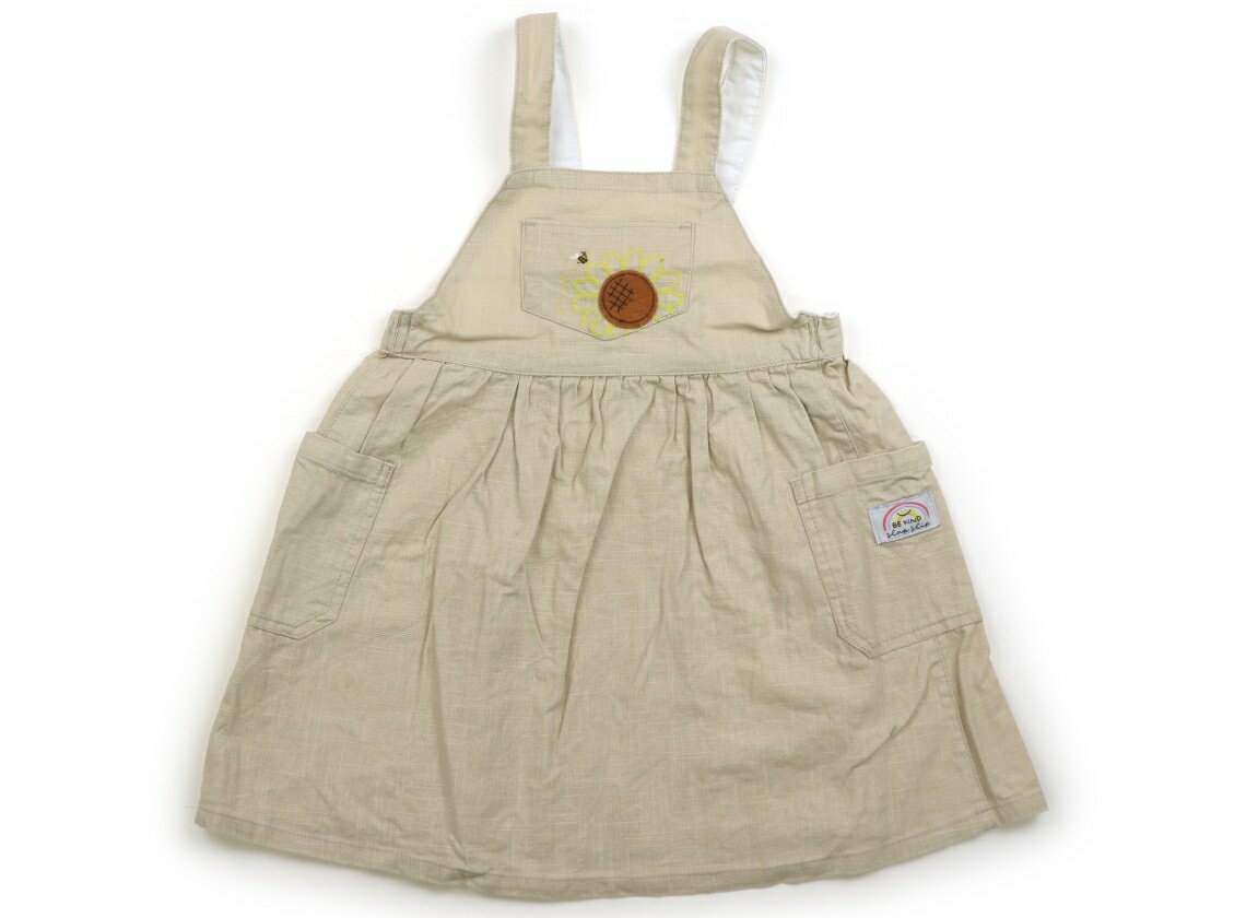 スラップスリップ SLAP SLIP ジャンパースカート 110 女の子 ベージュ 子供服 ベビー服 キッズ アウトレット ユーズド 【中古】キッズ・ベビー・マタニティ