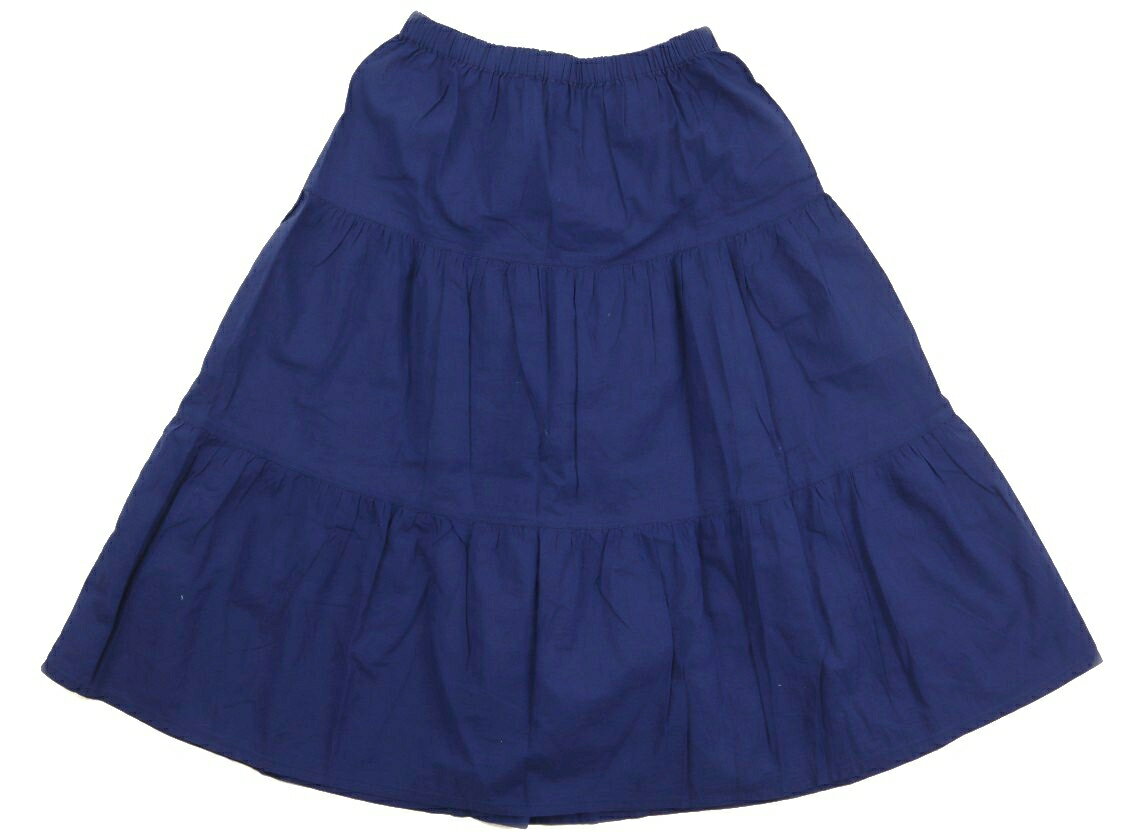 アニエスベー agnes.b スカート 130 女の子 ブルー 子供服 ベビー服 キッズ アウトレット ユーズド 【中古】キッズ・ベビー・マタニティ