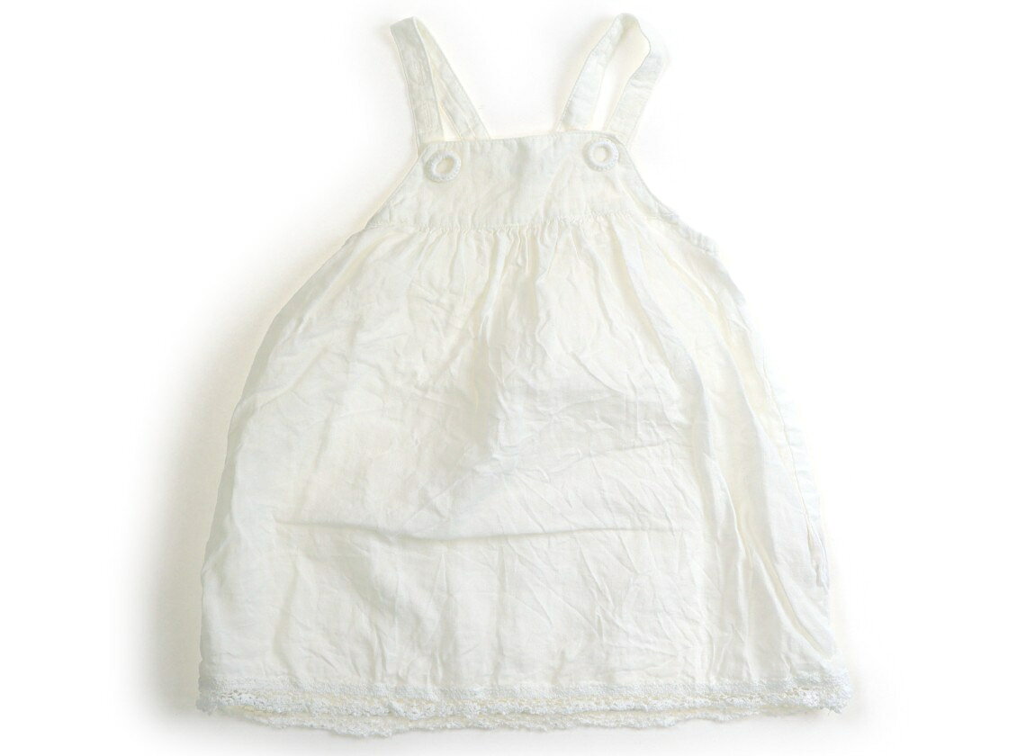 プリスティンベビー PRISTINE BABY ジャンパースカート 90 女の子 白 子供服 ベビ...