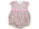ポロラルフローレン POLO RALPH LAUREN カバーオール 70 女の子 ピンク系小花 子供服 ベビー服 キッズ アウトレット ユーズド 【中古】キッ...