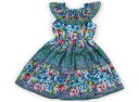 アナスイ ANNA SUI ワンピース 130 女の子 グリーン・ブルー系。ピンク 子供服 ベビー服 キッズ アウトレット ユーズド 【中古】キッズ・ベビー・マ...
