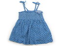 ザラ ZARA タンクトップ・キャミソール 80 女の子 蒼 ハート柄 子供服 ベビー服 キッズ アウトレット ユーズド 【中古】キッズ・ベビー・マタニティ