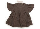 プティマイン petit main シャツ・ブラウス 110 女の子 モカ 子供服 ベビー服 キッズ アウトレット ユーズド 【中古】キッズ・ベビー・マタニティ