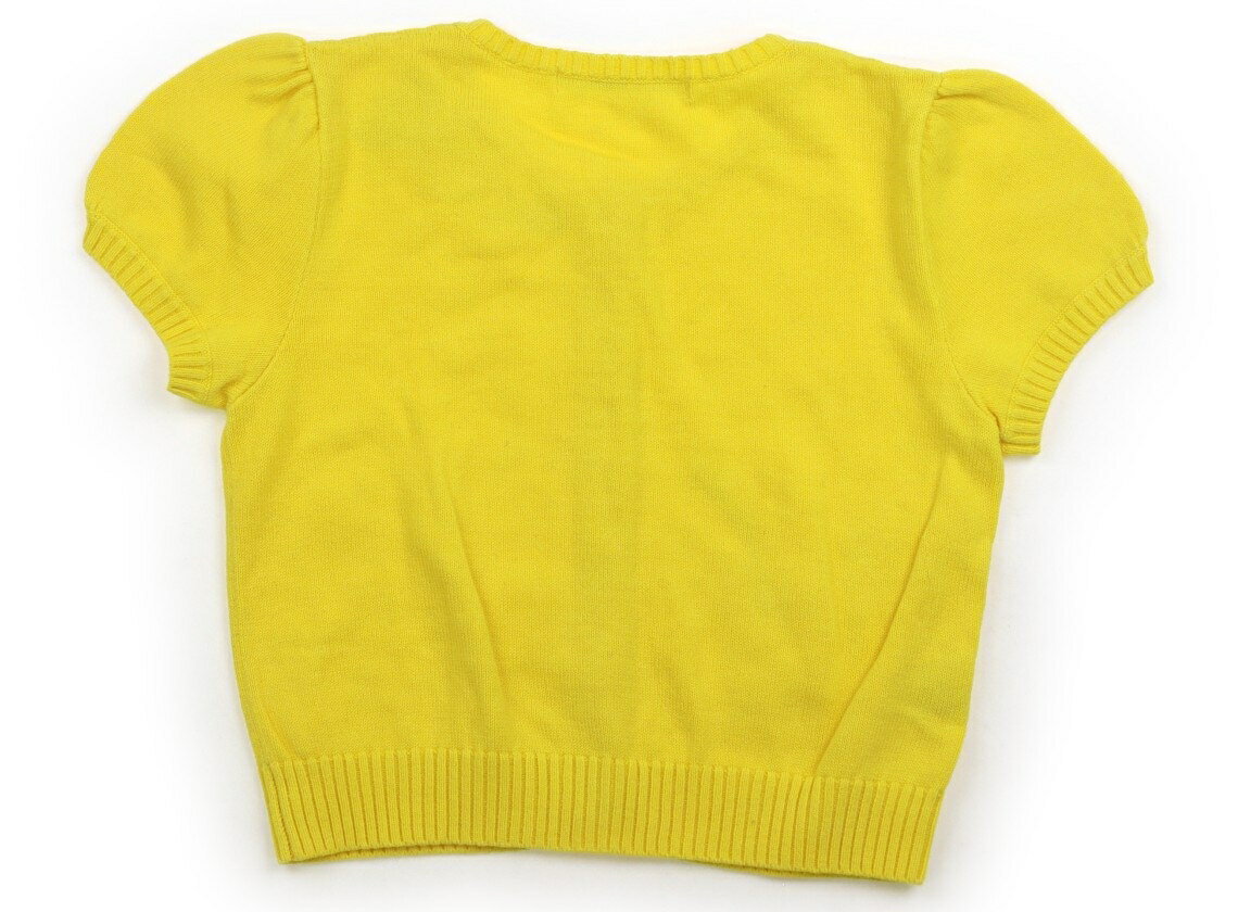 ファミリア familiar カーディガン 100 女の子 黄色 子供服 ベビー服 キッズ アウトレット ユーズド 【中古】キッズ・ベビー・マタニティ 2