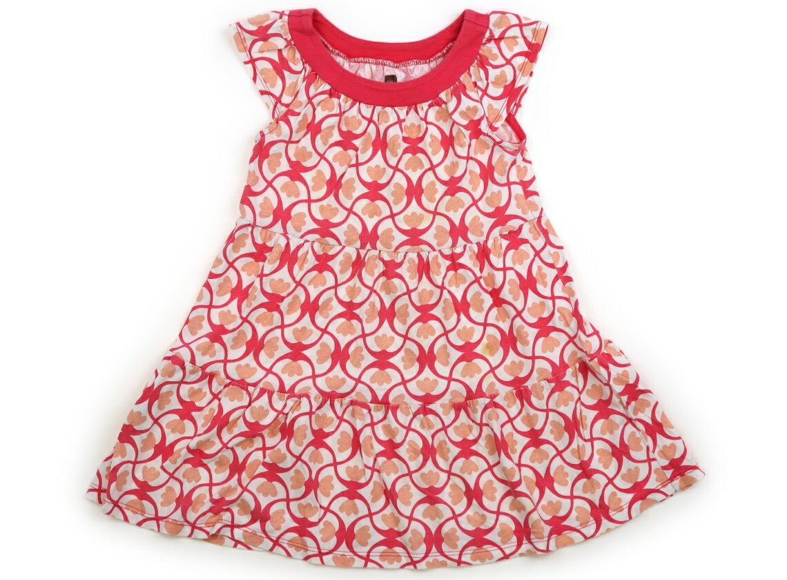 ティー Tea/Tea Collction チュニック 100 女の子 オフホワイト、ピンク系 子供服 ベビー服 キッズ アウトレット ユーズド キッズ・ベビー・マタニティ