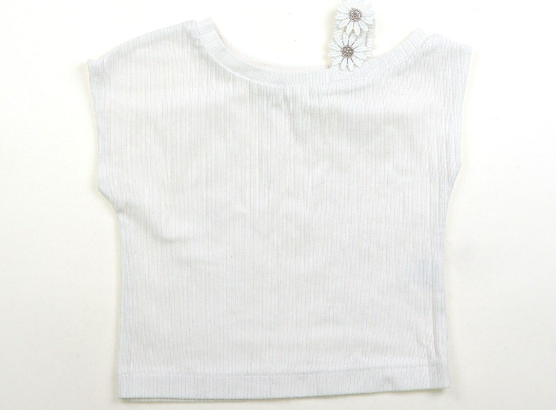 セラフ Seraph Tシャツ・カットソー 100 女の子 ホワイト 子供服 ベビー服 キッズ アウトレット ユーズ..