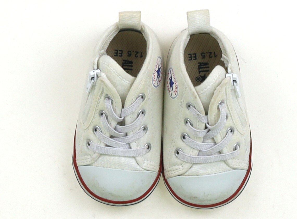 Sneakers - コンバース CONVERSE スニーカー 靴12cm〜 男の子 白赤 子供服 ベビー服 キッズ アウトレット ユーズド 【中古】キッズ・ベビー・マタニティ