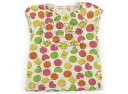 ニットプランナー(KP) Knit Planner(KP) Tシャツ・カットソー 80 女の子 クリーム・総柄 子供服 ベビー服 キッズ アウトレット ユーズド 【中古】キッズ・ベビー・マタニティ