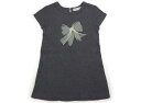 ザラ ZARA チュニック 140 女の子 グレー、クリーム 子供服 ベビー服 キッズ アウトレット ユーズド 【中古】キッズ・ベビー・マタニティ