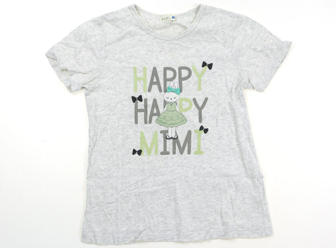 　ブランド 　Knit Planner(KP)(ニットプランナー（KP）) 　カテゴリー 　Tシャツ・カットソー 　サイズ 　150サイズ 　色 　グレー・ウサギ・英字 　状態 　★★ 　記名 　なし 　ジャンル 　Girl 胸元に薄い茶色いシミがあります。普段使いにいかがでしょうか。 ＊【状態】【サイズ】に関しての詳しい説明はこちら