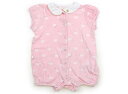 ケイトスペード Kate Spade カバーオール 70 女の子 パステル×スワン 子供服 ベビー服 キッズ アウトレット ユーズド 【中古】キッズ・ベビー・マ...