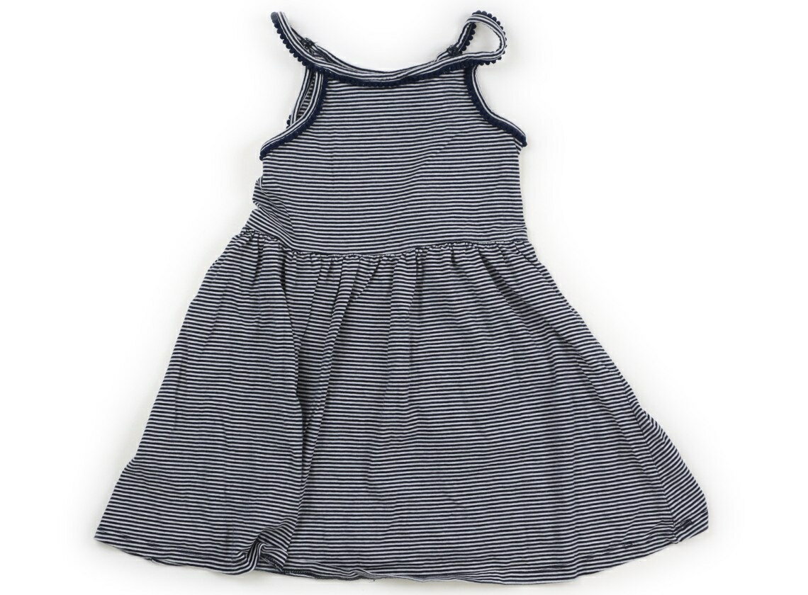 ネクスト NEXT ワンピース 110 女の子 ボーダー、白、ネイビー 子供服 ベビー服 キッズ アウトレット ユーズド 【中古】キッズ・ベビー・マタニティ