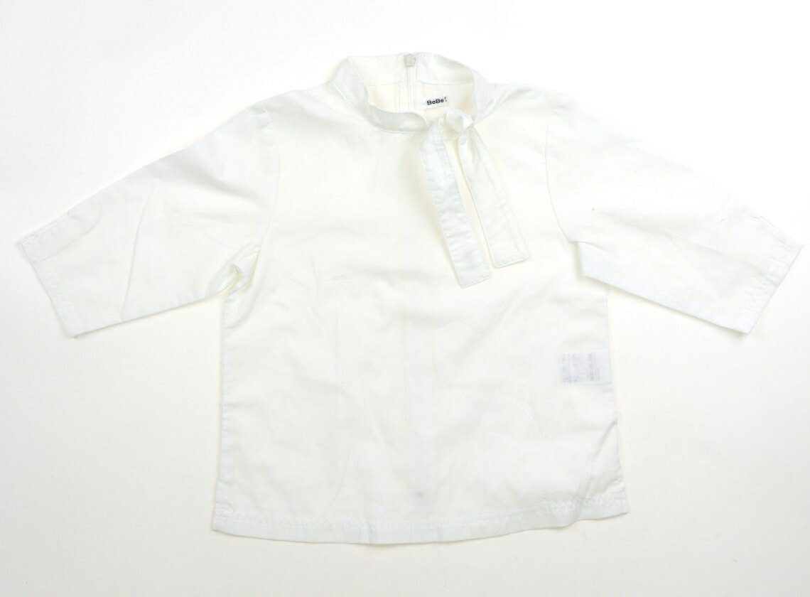 べべ BeBe チュニック 110 女の子 白 子供服 ベビー服 キッズ アウトレット ユーズド 【中古】キッズ・ベビー・マタニティ