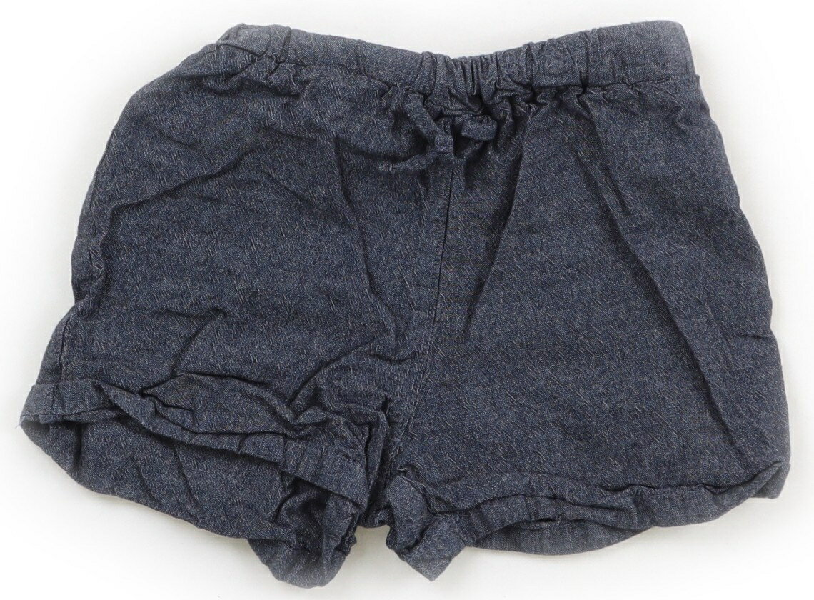 ビームス BEAMS ショートパンツ 100 女の子 ブルー、リボン 子供服 ベビー服 キッズ アウトレット ユーズド 【中古】キッズ・ベビー・マタニティ